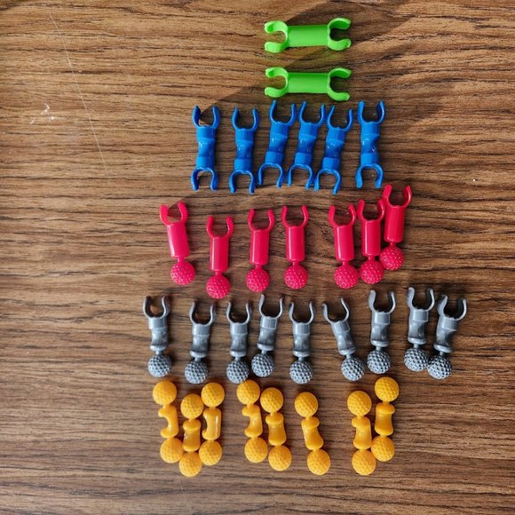 Infinitoy Zoob Building Blocks 34 Pieces Skeleton Sockets knex Swiveling joints - Picture 8 of 9